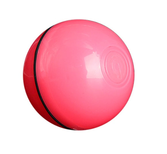Hlopaw LED Laser Rolling Cat Toy – Smart Electronic Ball with Feathers, Catnip & USB Rechargeable Design
