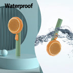Hlopaw Pet Pumpkin Self-Cleaning Slicker Brush for Dogs & Cats – Gentle Deshedding Grooming Tool