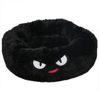 Hlopaw Dog Beds for Small Dogs – Round Plush Pet Nest Mat, Calming Donut Puppy & Cat Bed