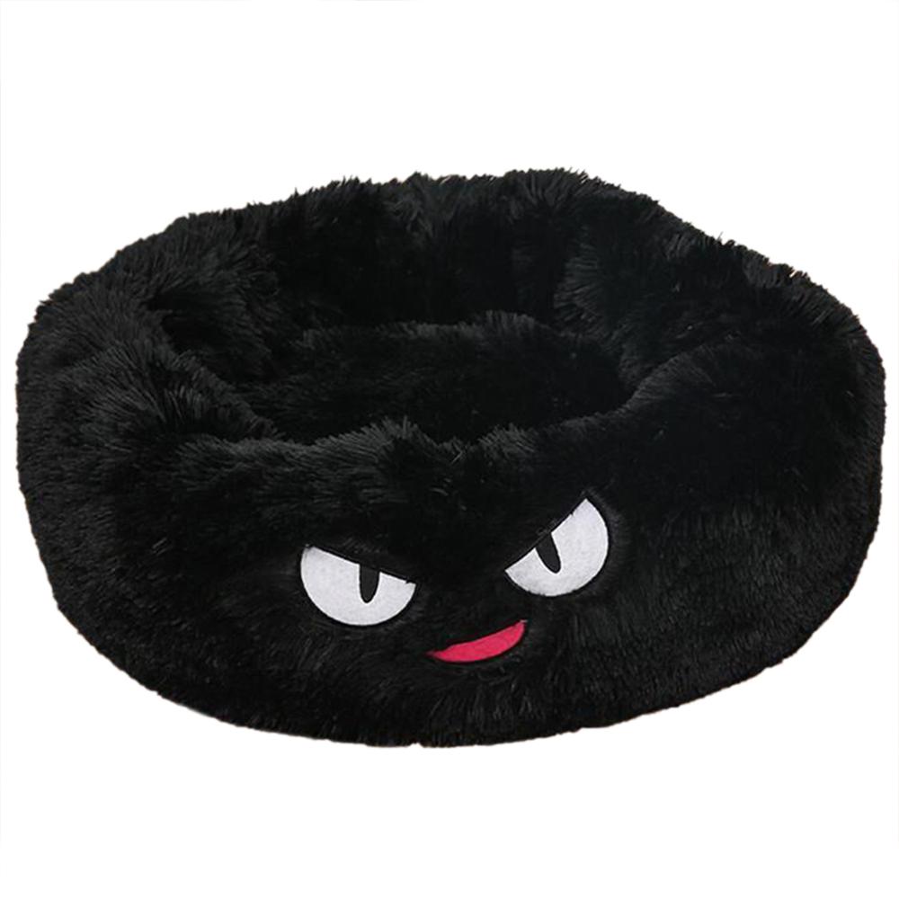 Hlopaw Dog Beds for Small Dogs – Round Plush Pet Nest Mat, Calming Donut Puppy & Cat Bed