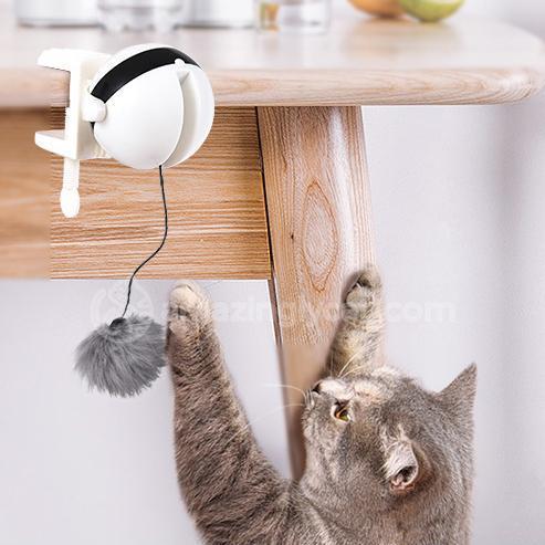 Hlopaw Interactive Electronic Cat Toy – Motion Automatic Ball Toy for Indoor Cats, Smart Pet Play Accessory