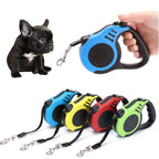 Hlopaw Pet Automatic Telescopic Leash – One-Hand Brake & Lock Retractable Rope for Small & Medium Dogs
