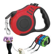 Hlopaw Pet Automatic Telescopic Leash – One-Hand Brake & Lock Retractable Rope for Small & Medium Dogs