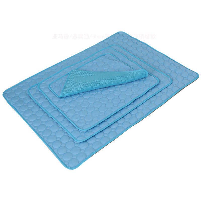 Hlopaw Dog Cooling Mat – Summer Cold Bed for Small & Large Dogs, Cat Ice Pad Blanket, Pet Cooling Accessories