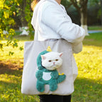 Portable Crossbody Pet Outing Bag Single Shoulder Can Be Exposed Cat Bag Small Dog Bag Carrying Cat