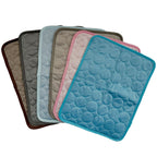 Hlopaw Dog Cooling Mat – Summer Cold Bed for Small & Large Dogs, Cat Ice Pad Blanket, Pet Cooling Accessories